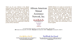 Desktop Screenshot of aaman.us